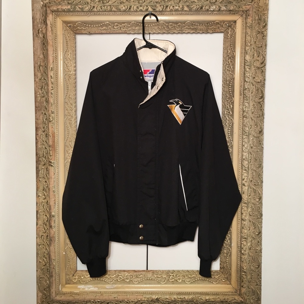 Vintage Pittsburgh Penguins 90x  NHL Hockey Jacket